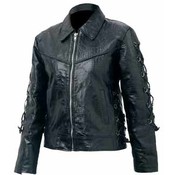 Giovanni  Ladies' Buffalo Leather Jacket