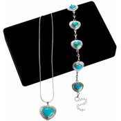 Turquoise/Sterling Silver Necklace/Bracelet Set