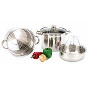 4pc Multi-Cooker/Stock Pot Set
