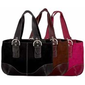 Faux Suede Purse - Choice of 3 Colors