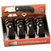 12pc - Razor Utility Knife Set in Counter Display