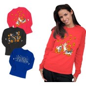 Ladies Fall Crewneck Sweatshirt