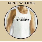 Fruit of the Loom - Mens "A" Shirts