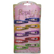 10 Pcs Snap Barrette(Case of 144)