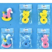 Soft Squeak Donut Rattle