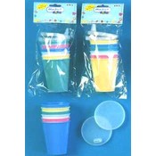 8 Pc Plastic Sipper Set