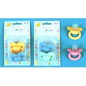 2-Pack Pacifiers With Silicone Nipples