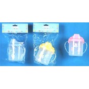 Printed Twin Handle Juice Cup