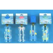 9 Oz Printed Baby Bottles W/Round Cap