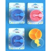 3 Compartment Snack Cups