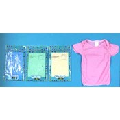 Lap Shoulder T Shirt Assorted Colors