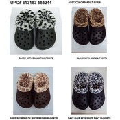Mens Fur Lined Clogs(Case of 36)