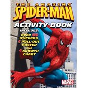 Spiderman Activity Book With Stickers / Poster