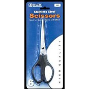 BAZIC 6 1/2" Stainless Steel Scissors