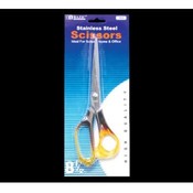 BAZIC 8 1/2" Brown Handle Stainless Steel Scissors