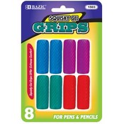 BAZIC Asst. Shape Squishy Rubber Pencil / Pen Grip