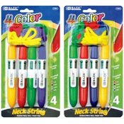 BAZIC Bullet 4-Color Neck String Pen