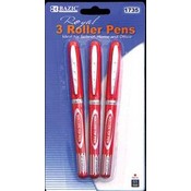 BAZIC Royal Red Rollerball Pen