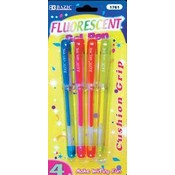 BAZIC Fluorescent Gel-Ink Pen