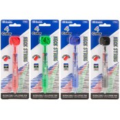 BAZIC 4-Color Neck Pen w/ Cushion Grip