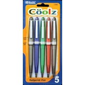 BAZIC Coolz Retractable Ballpoint Pen