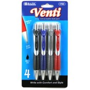 BAZIC Venti Mini Retractable Pen w/ Cushion Grip