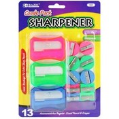 BAZIC Assorted Shape Sharpener (13/Pack)