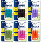 BAZIC Silver Square Pencil Sharpener (12/pack)