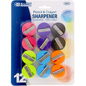 BAZIC 1.25" Multicolor Pencil Sharpener