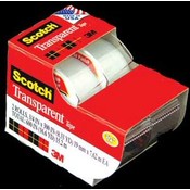 3M SCOTCH 3/4" X 300" Transparent Tape