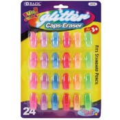 BAZIC Glitter Eraser Top (24/Pack)