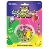 BAZIC Ice Cream Scented 3-in-1 Highlighters