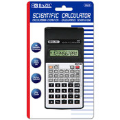 BAZIC 10-Digit Scientific Calculator w/ Flip Cover