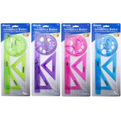 BAZIC Draw &amp; Measure Ruler Sets