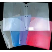 BAZIC Multi Color 2-Pockets Poly Portfolio