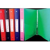 BAZIC 1" Diamond Poly 3-Ring Binder w/ Pocket