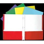 BAZIC Asst. Color 2-Pockets Portfolios