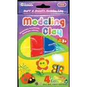 BAZIC 4 Primary Colors 12oz./350g. Modeling Clay