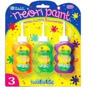 BAZIC 40ml Washable Neon Color Paint