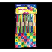 BAZIC Colored Wood Blocks &amp; Sticks