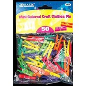 BAZIC Mini Colored Clothespins