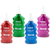 BAZIC Assorted Shapes Colored Craft Wood