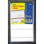 BAZIC 2 3/4" X 1" White Multipurpose Label