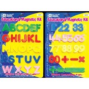 BAZIC Magnetic Alphabet and Number Sets