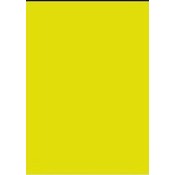 BAZIC 22" X 28" Yellow Poster Board