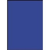 BAZIC 22" X 28" Dark Blue Poster Board