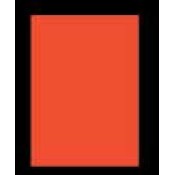 BAZIC Fluorescent Red 22" X 28" Poster Board
