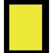BAZIC Fluorescent Yellow 22" X 28" Poster Board