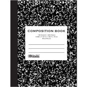BAZIC 100 Page Marble Composition Book