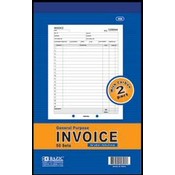 BAZIC 50 Sets 5.5" X 8 7/16" 2-Part Invoice